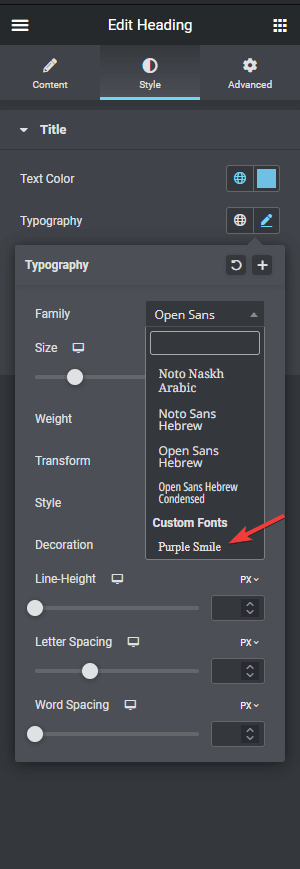 How to Upload Custom Fonts to WordPress for FREE? 4 elementor custom font static