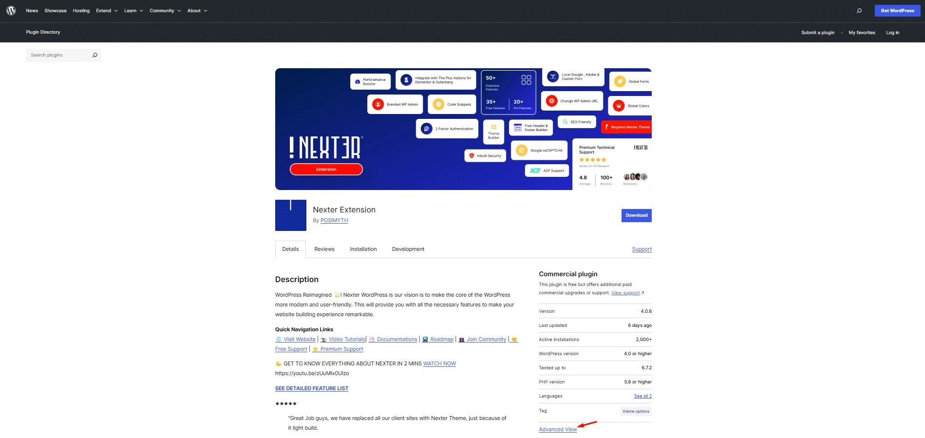 How to Roll Back Nexter WordPress Theme Free & Pro to Old Version? 5 nexter extension wordpress org