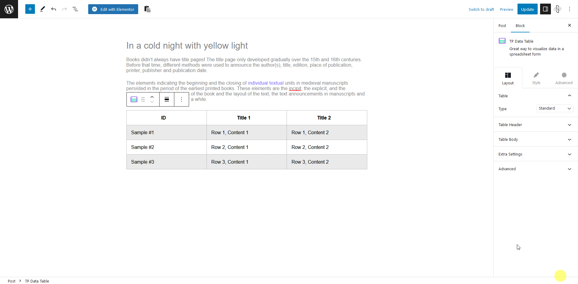 Enhance Your Website's Appearance With General Settings 2 the plus addon block width option