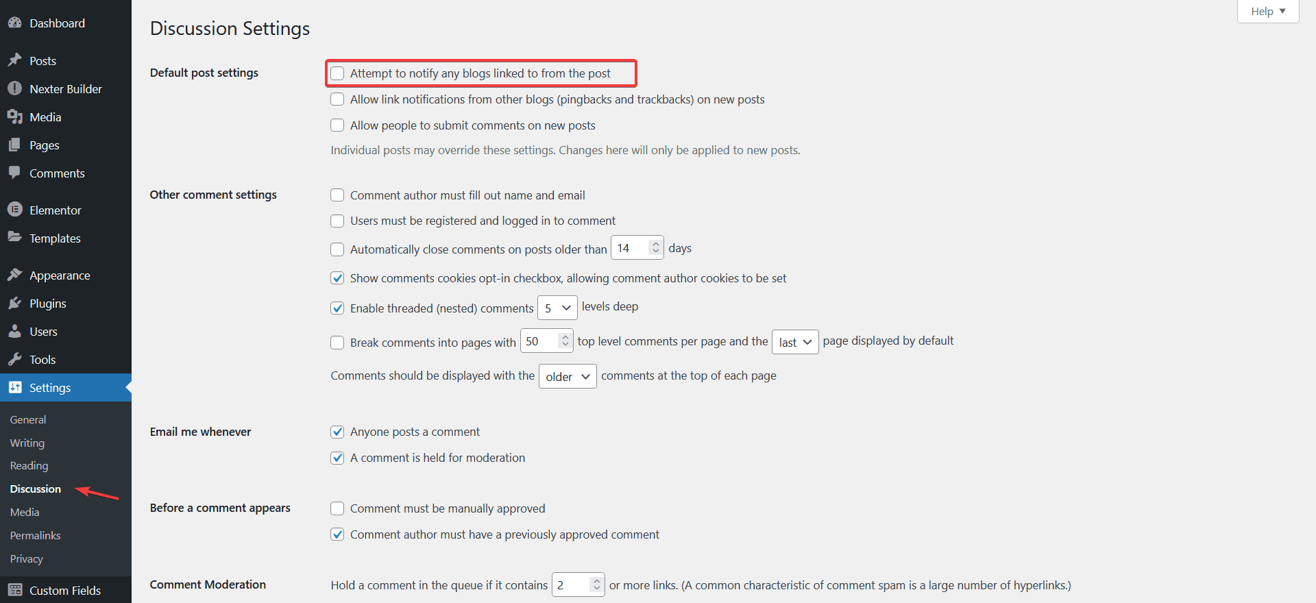 How to Disable Self Pingbacks for WordPress Website? 1 wordpress disable pingback