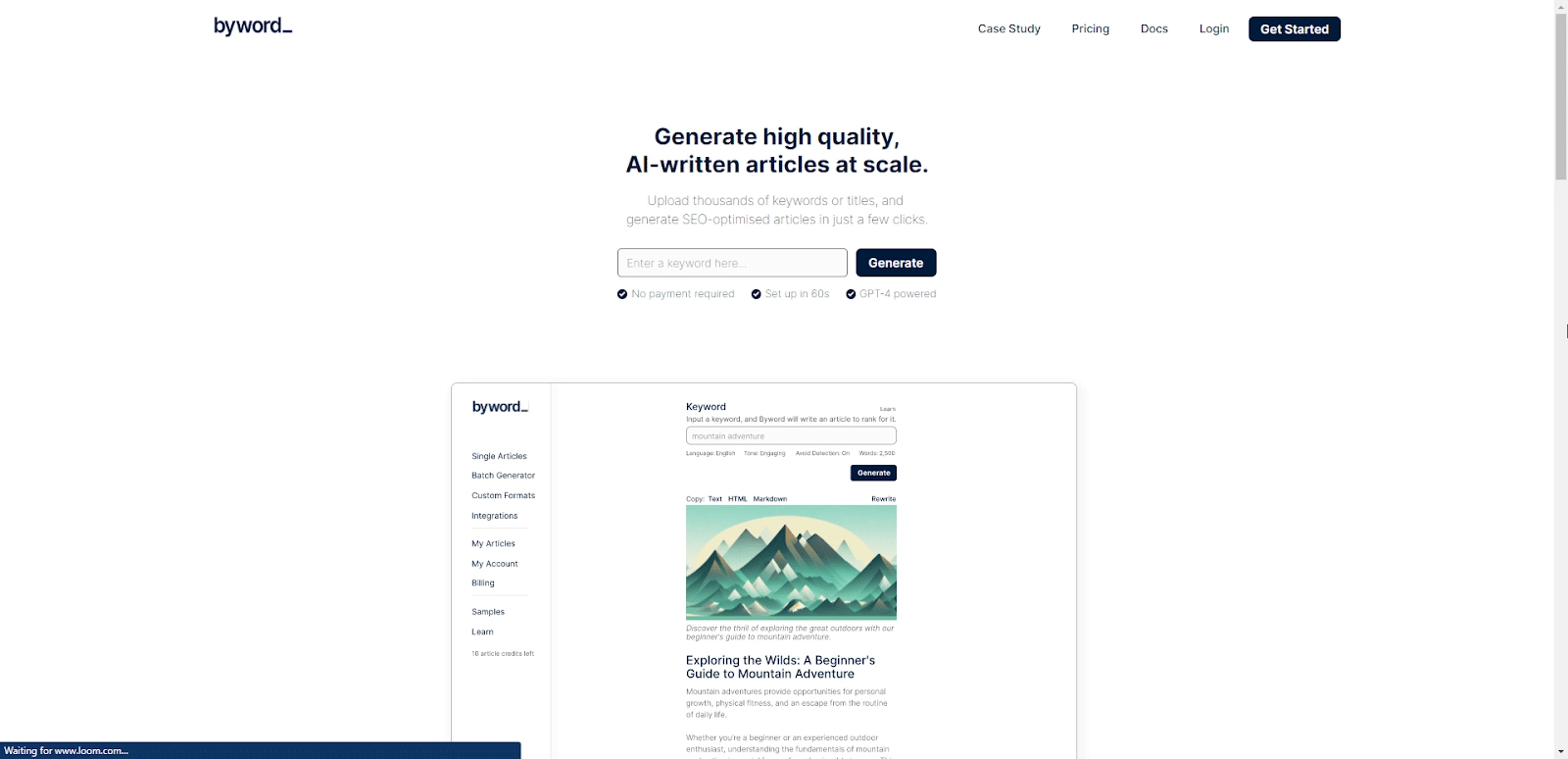 5 Best AI Blog Content Writing Tools for WordPress (AI Content Generators) 4 Byword ai