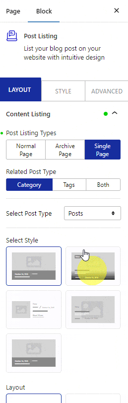 How to Show Related Blog Posts on Blog Single Page in WordPress? (Based on Categories & Tags) 1 post listing layout single page category 1