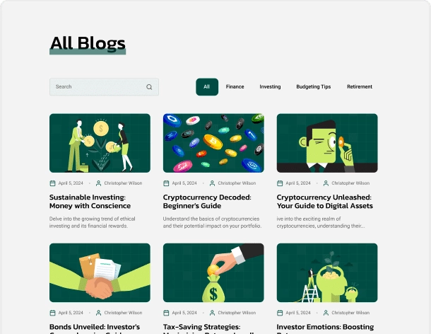 Blog & Post Builder Block For WordPress 17 Blog Listing finance