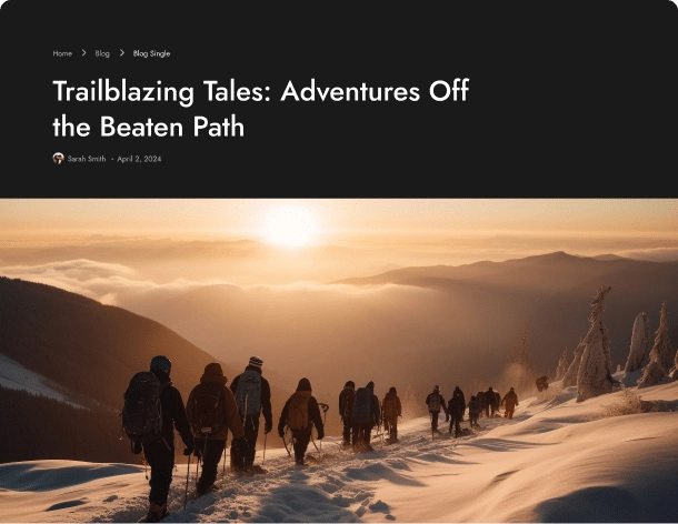 Blog & Post Builder Block For WordPress 59 Blog single travel