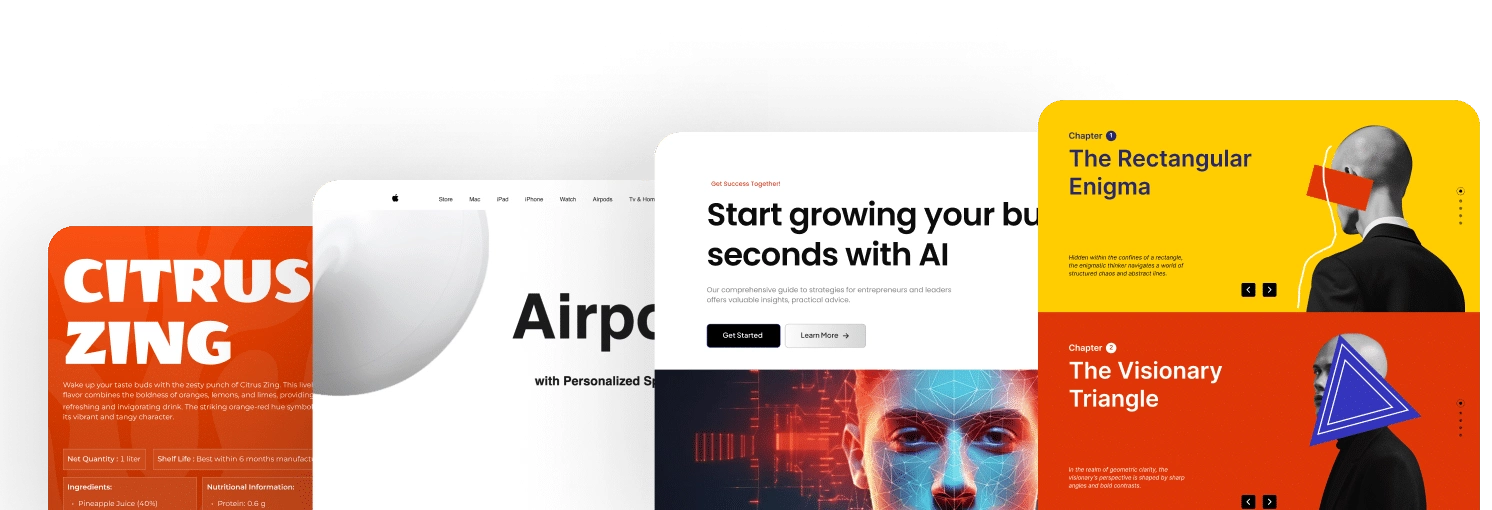 page section block img