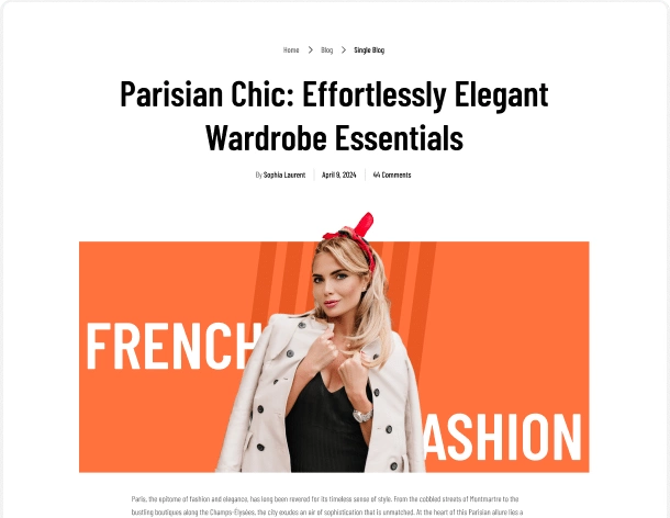 Blog & Post Builder Block For WordPress 11 Blog single reading page