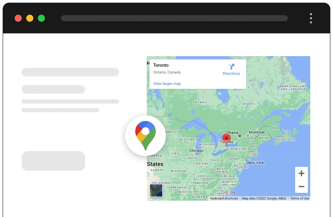 Social Embed Block For WordPress 6 Google Maps Embed