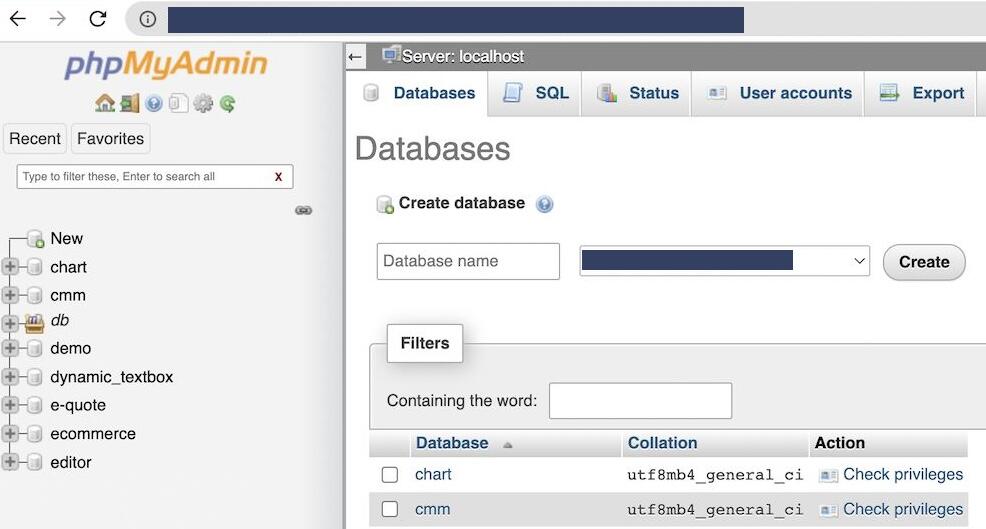 Reviewing recent WordPress database changes in phpMyAdmin