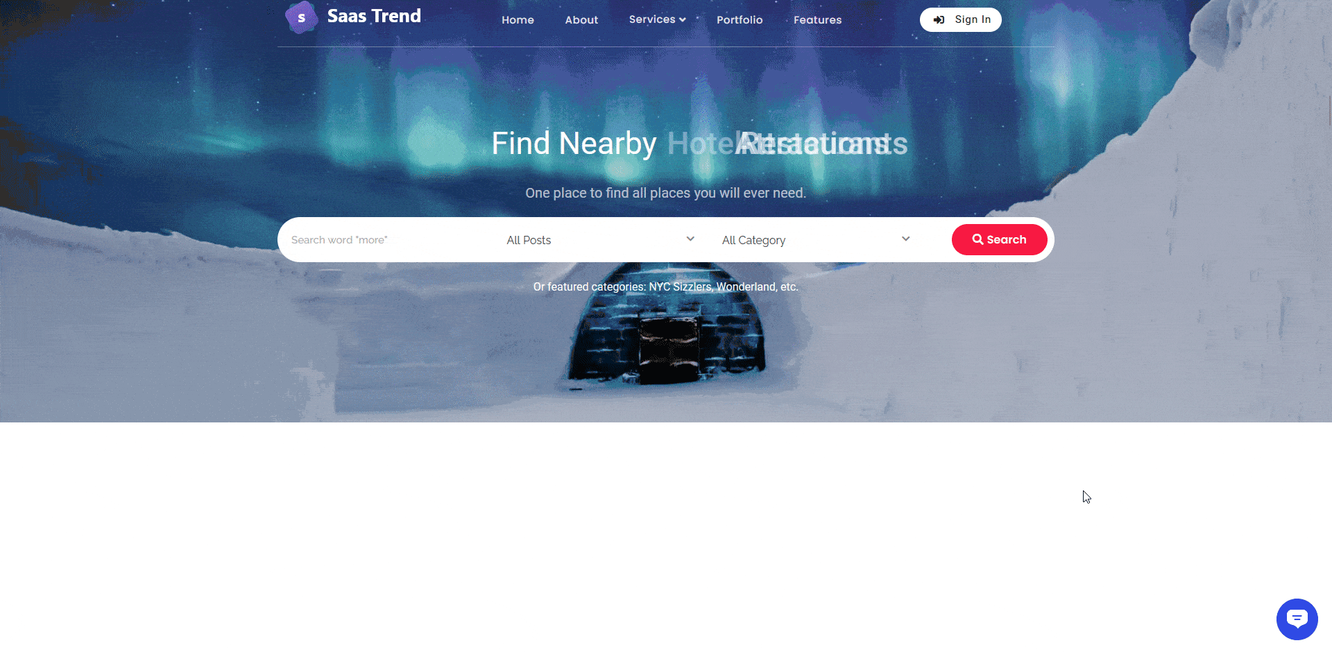 How to Search by Post Category in WordPress? 3 searchbar select taxonomy demo