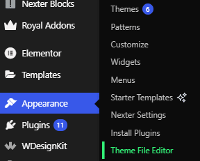 Manually Placing Ad Code