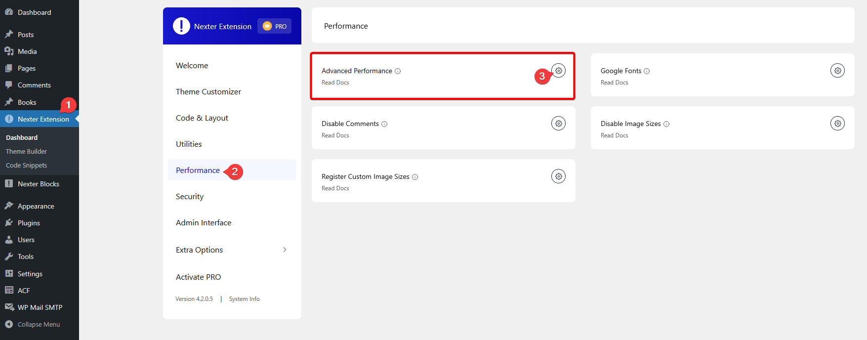 How to Enable Infinite Media Library Loading On Scroll in WordPress? 1 advanced performance settings new 1