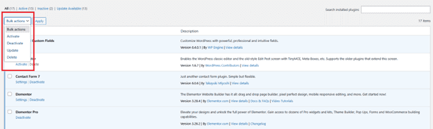 Bulk deactivate WordPress plugins to identify block pattern conflicts