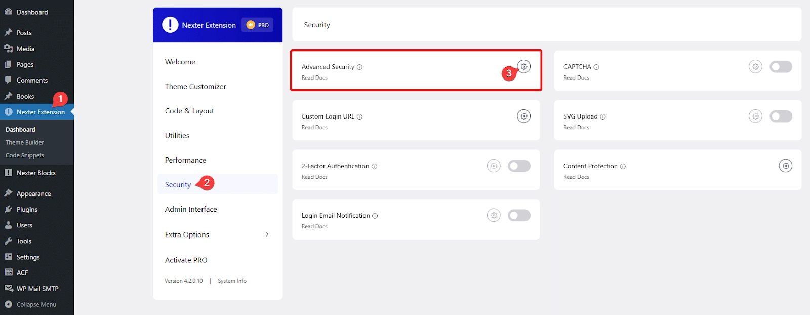 enable author urls for security