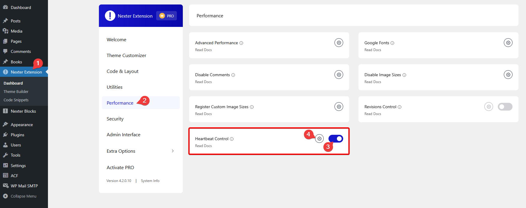 enable heartbeat control