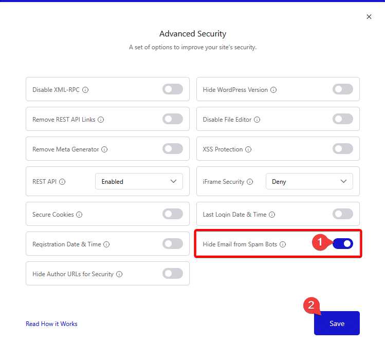 hide email from spam bots