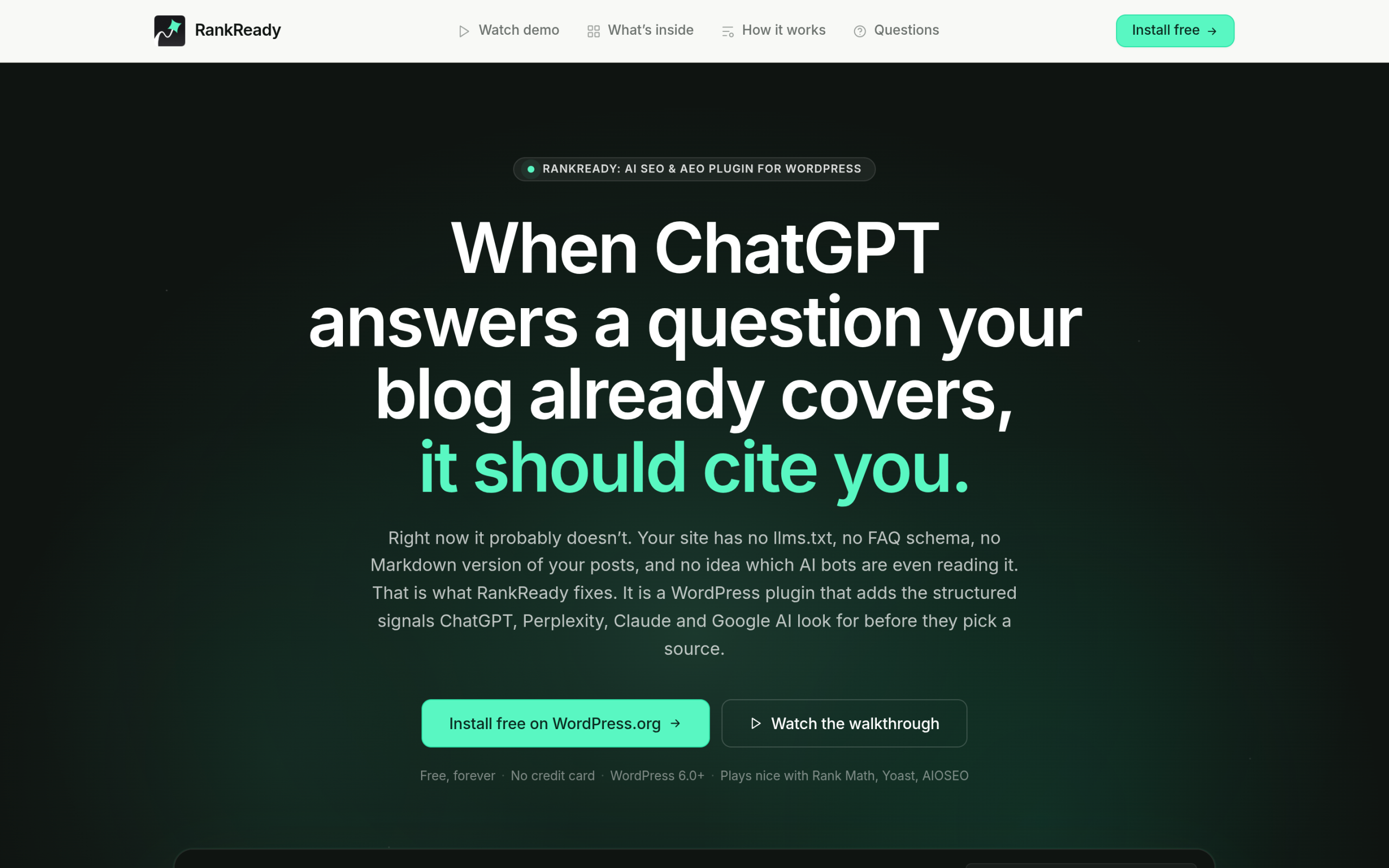 A Markdown version of a WordPress post that AI engines can parse cleanly