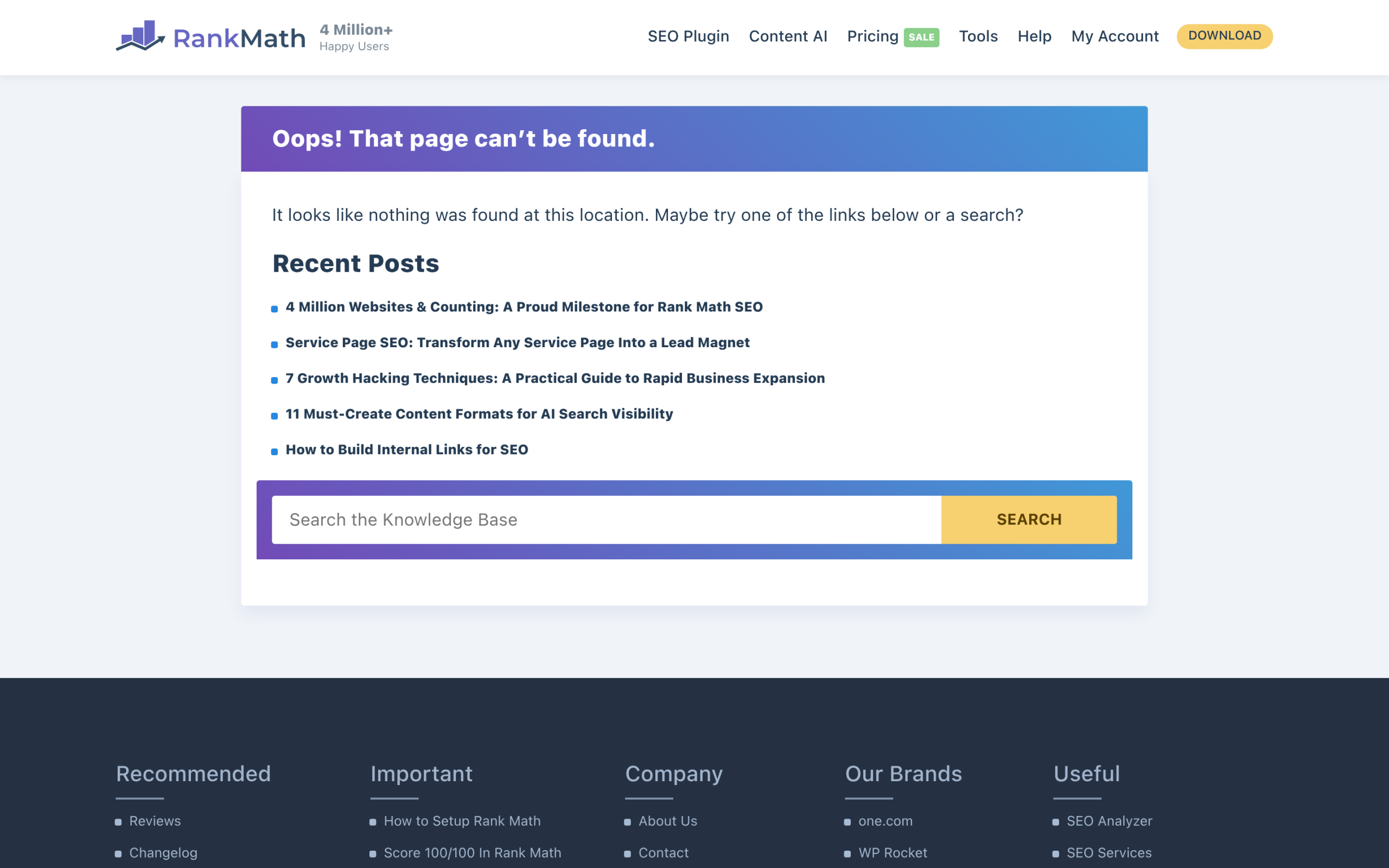 Rank Math built-in robots.txt editor in WordPress admin under General Settings